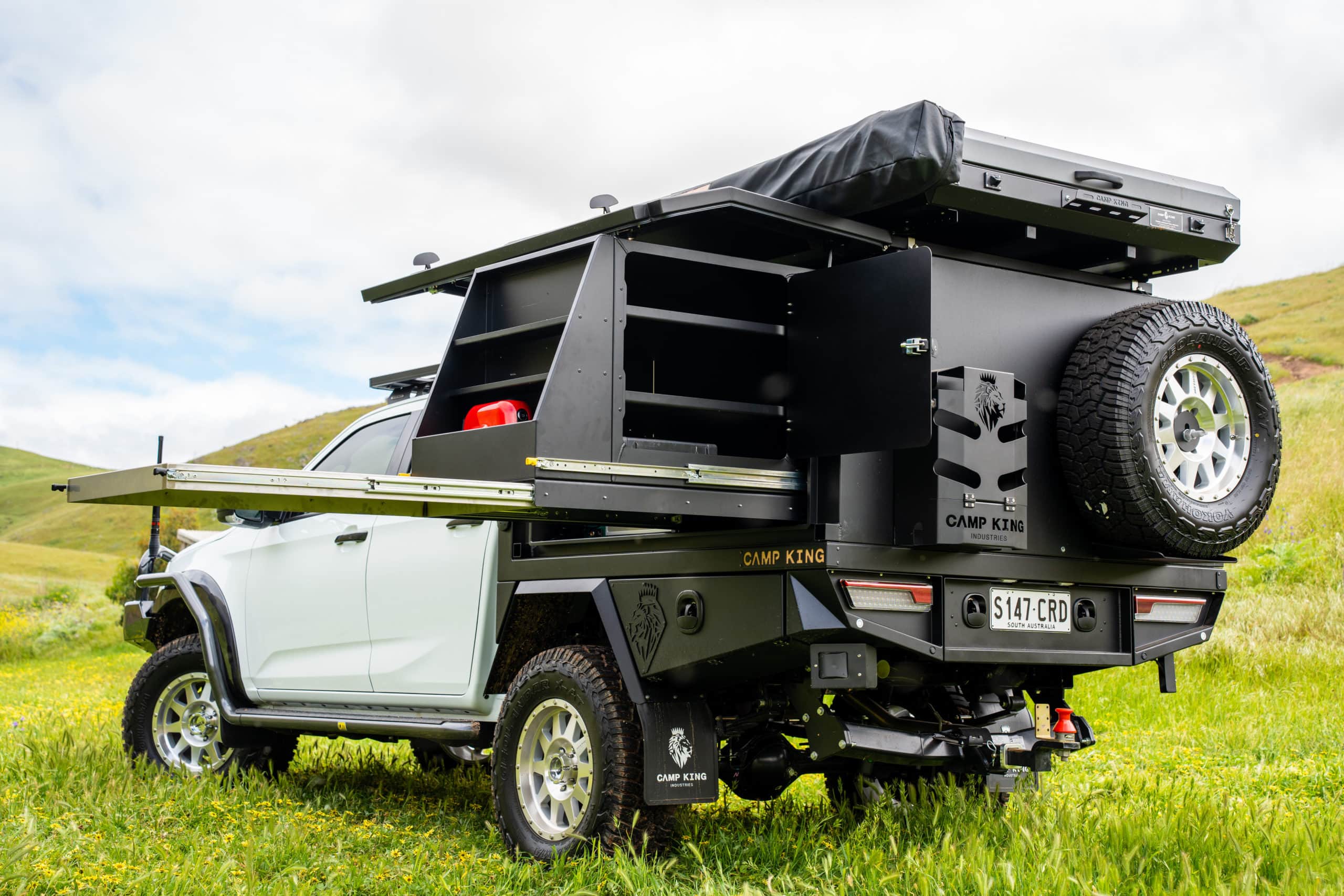 Camp King Industries Roof Top Tents, Ute & 4WD Canopies