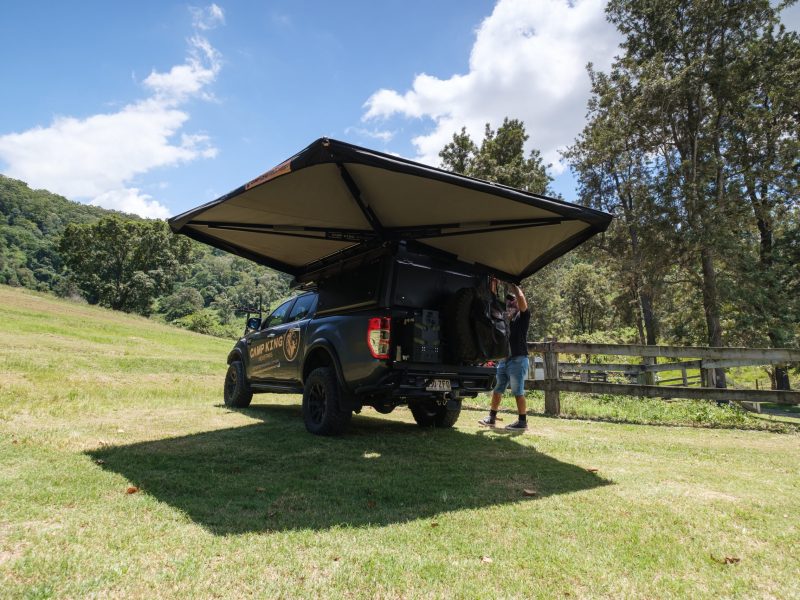 Top Freestanding 270 Awning Protector Series Camp King